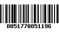 Código de Barras 8051770851196