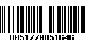 Código de Barras 8051770851646