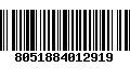 Código de Barras 8051884012919
