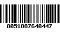 Código de Barras 8051887640447