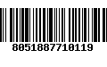 Código de Barras 8051887710119