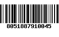 Código de Barras 8051887910045