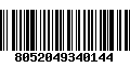 Código de Barras 8052049340144