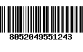 Código de Barras 8052049551243