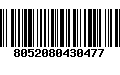 Código de Barras 8052080430477