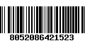 Código de Barras 8052086421523