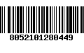 Código de Barras 8052101280449