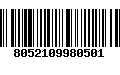 Código de Barras 8052109980501