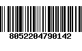 Código de Barras 8052204790142