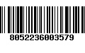 Código de Barras 8052236003579