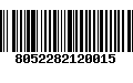 Código de Barras 8052282120015