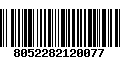 Código de Barras 8052282120077