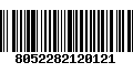 Código de Barras 8052282120121