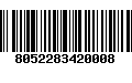 Código de Barras 8052283420008