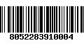 Código de Barras 8052283910004