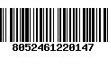 Código de Barras 8052461220147