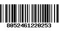 Código de Barras 8052461220253