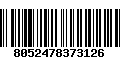 Código de Barras 8052478373126