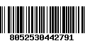 Código de Barras 8052530442791