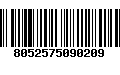 Código de Barras 8052575090209