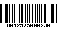 Código de Barras 8052575090230