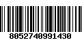 Código de Barras 8052740991430