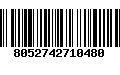 Código de Barras 8052742710480