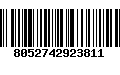 Código de Barras 8052742923811