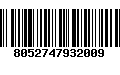 Código de Barras 8052747932009