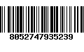 Código de Barras 8052747935239