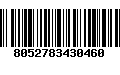 Código de Barras 8052783430460