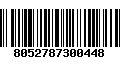 Código de Barras 8052787300448