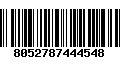 Código de Barras 8052787444548