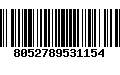 Código de Barras 8052789531154