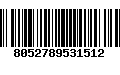 Código de Barras 8052789531512