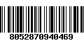 Código de Barras 8052870940469