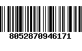 Código de Barras 8052870946171