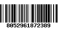Código de Barras 8052961872389