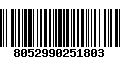 Código de Barras 8052990251803