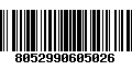 Código de Barras 8052990605026