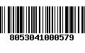 Código de Barras 8053041000579