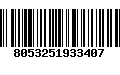 Código de Barras 8053251933407