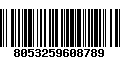 Código de Barras 8053259608789