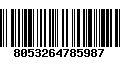 Código de Barras 8053264785987