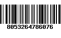 Código de Barras 8053264786076