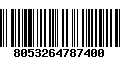 Código de Barras 8053264787400