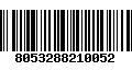 Código de Barras 8053288210052