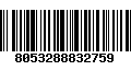 Código de Barras 8053288832759