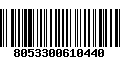 Código de Barras 8053300610440