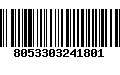 Código de Barras 8053303241801